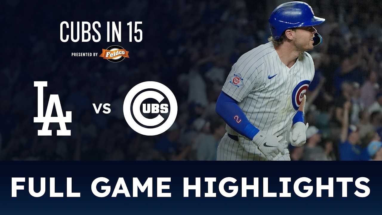 Chicago Cubs vs. Los Angeles Dodgers | MLB Highlights (8/4/2026)