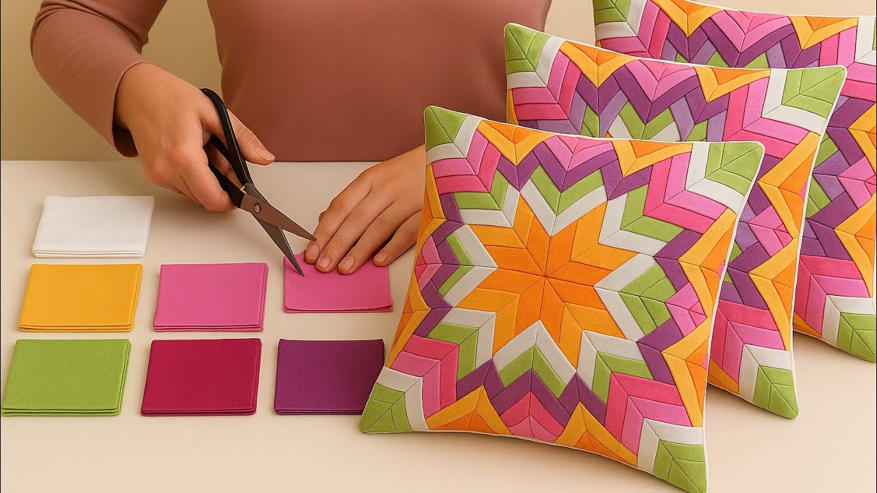 DIY Sewing & Craft Ideas 🧵 Turning Fabric Scraps into Beautiful Creations ✨