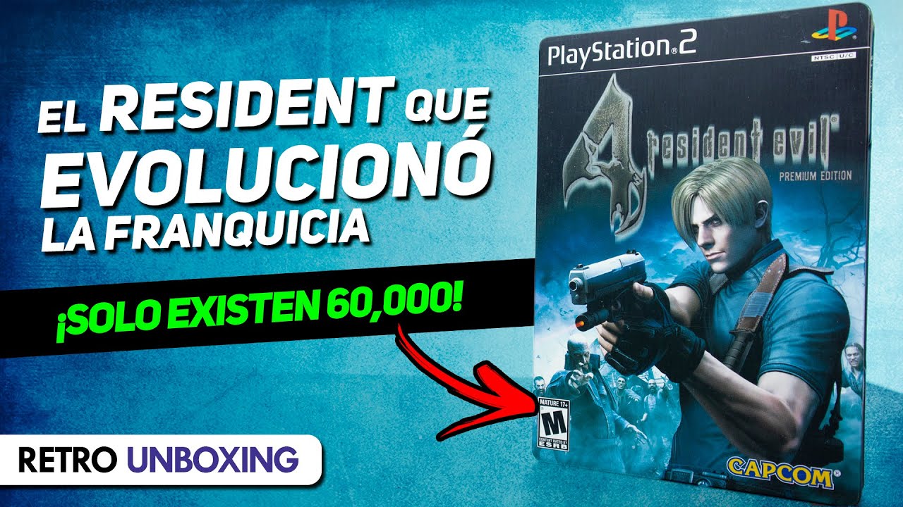 Retro Unboxing: Resident Evil 4 PREMIUM EDITION [4K] // ¡SOLO EXISTEN 60MIL en el mundo! T02E07