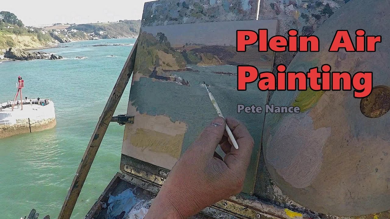 Plein Air Painting, Banjo Pier Looe