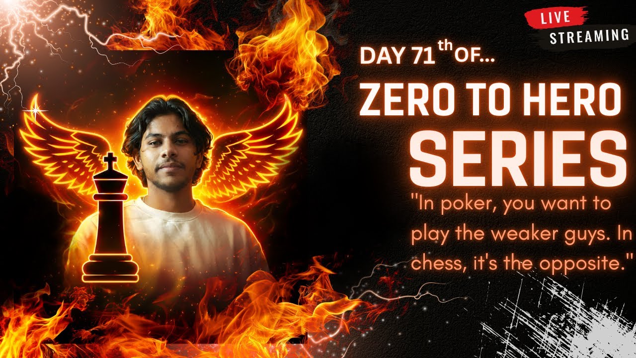 CHESS ZERO TO HERO SERIES DAY 71 BY ANAND SIR #chess #trending #shots #chesslive #livestreaming