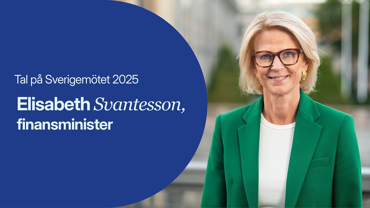 Elisabeth Svantessons tal på Sverigemötet 2025