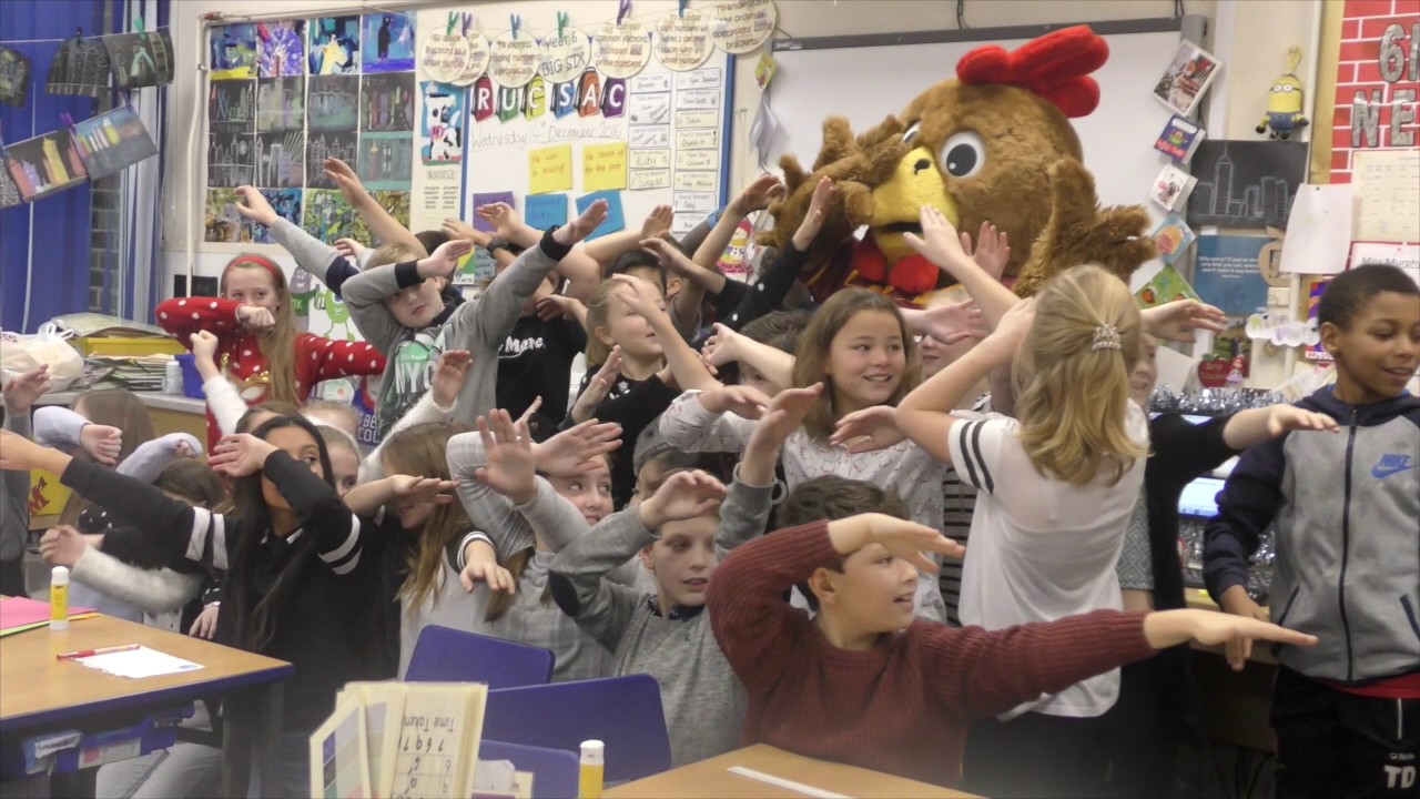 Billy Bantam visits St. Winefride's School