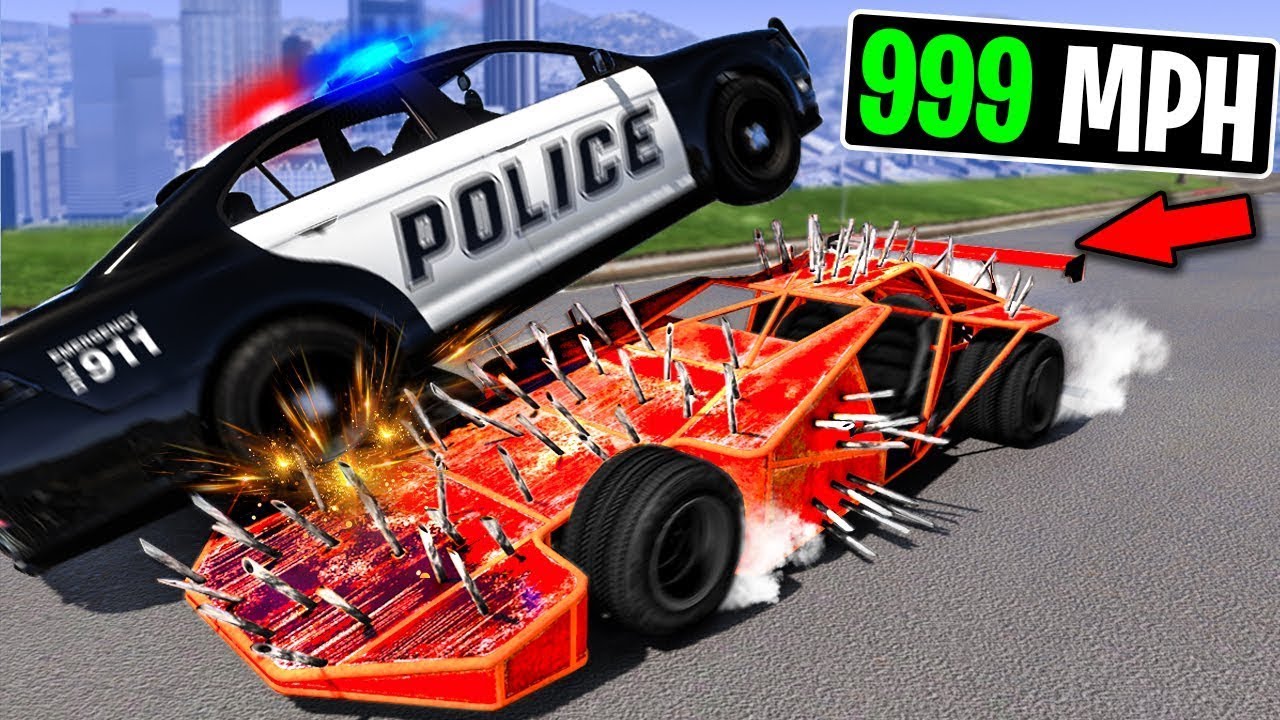 Trolling Cops with 50 Ramp Cars in GTA 5 RPTA 5 RP