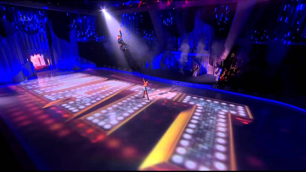 Dancing On Ice 2013 R8 - Matt Lapinskas semi finals Flying
