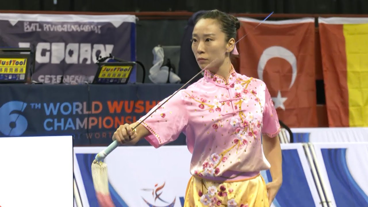 Yi Li [MAC] - Women's Jianshu - HYX 16th World Wushu Championships