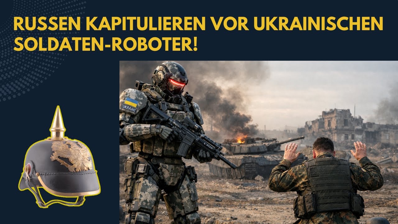Beweist die Kapitulation vor dem UA Soldaten-Roboter den Sieg der Maschinen über den Menschen?