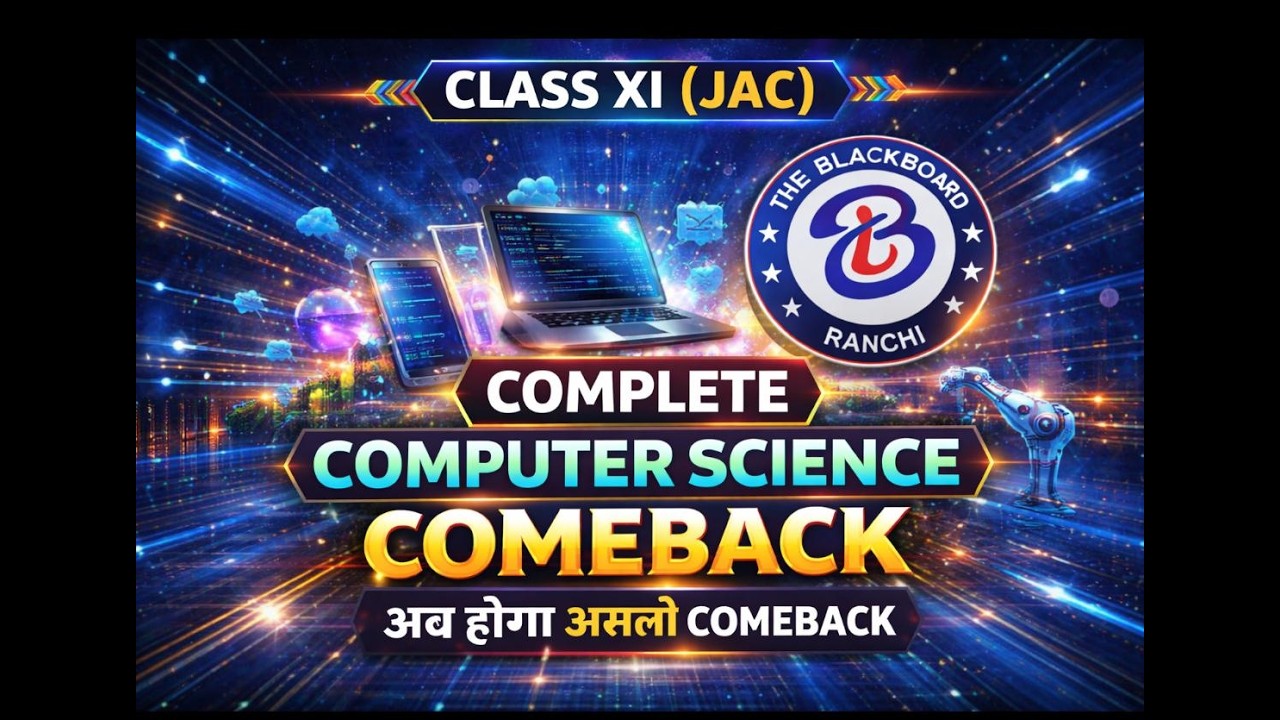 COMPUTER SCIENCE CLASS XI (JAC) MCQ DISCUSSION