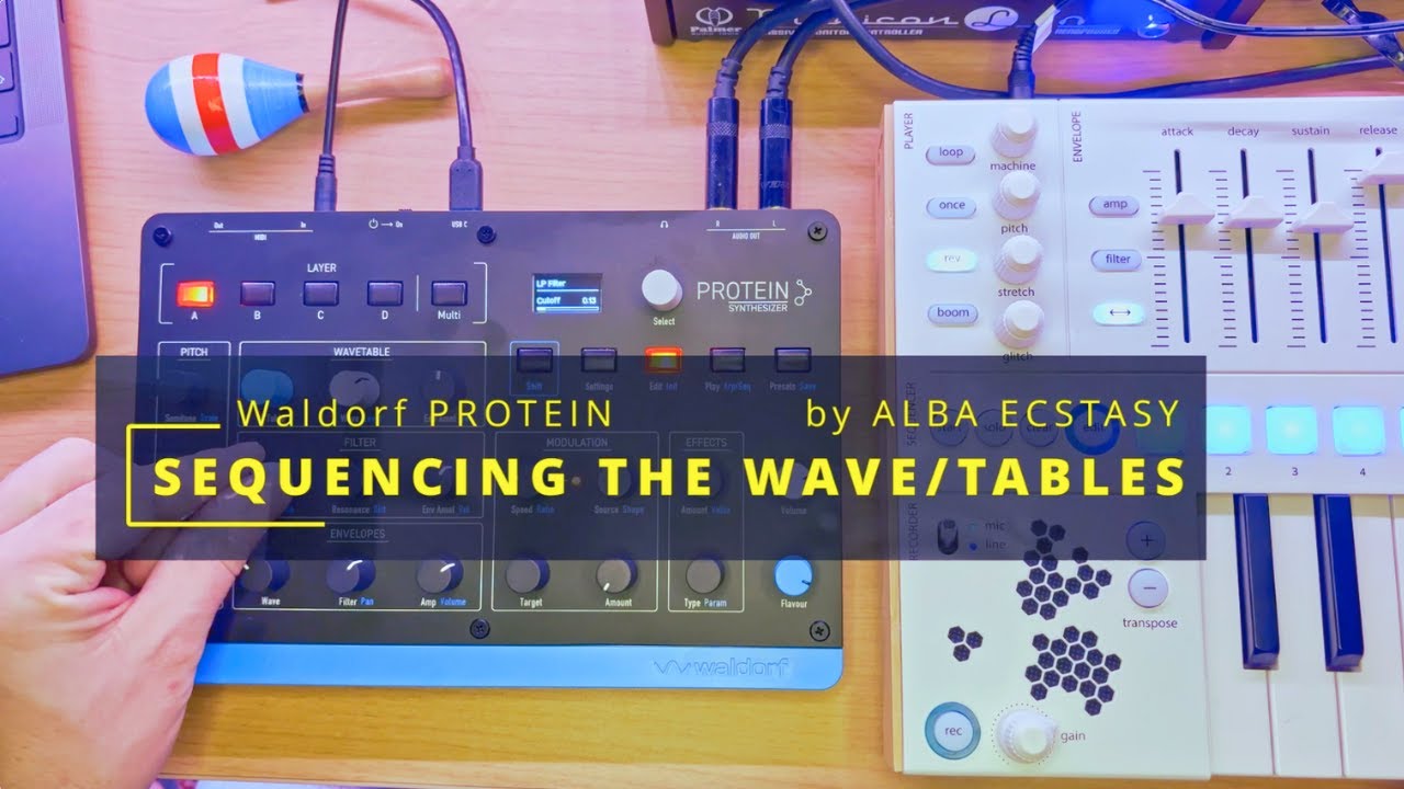 W. PROTEIN - SEQUENCING the WAVE/TABLES