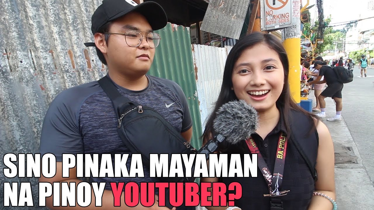 SINO PINAKA MAYAMAN NA PINOY YOUTUBER ?