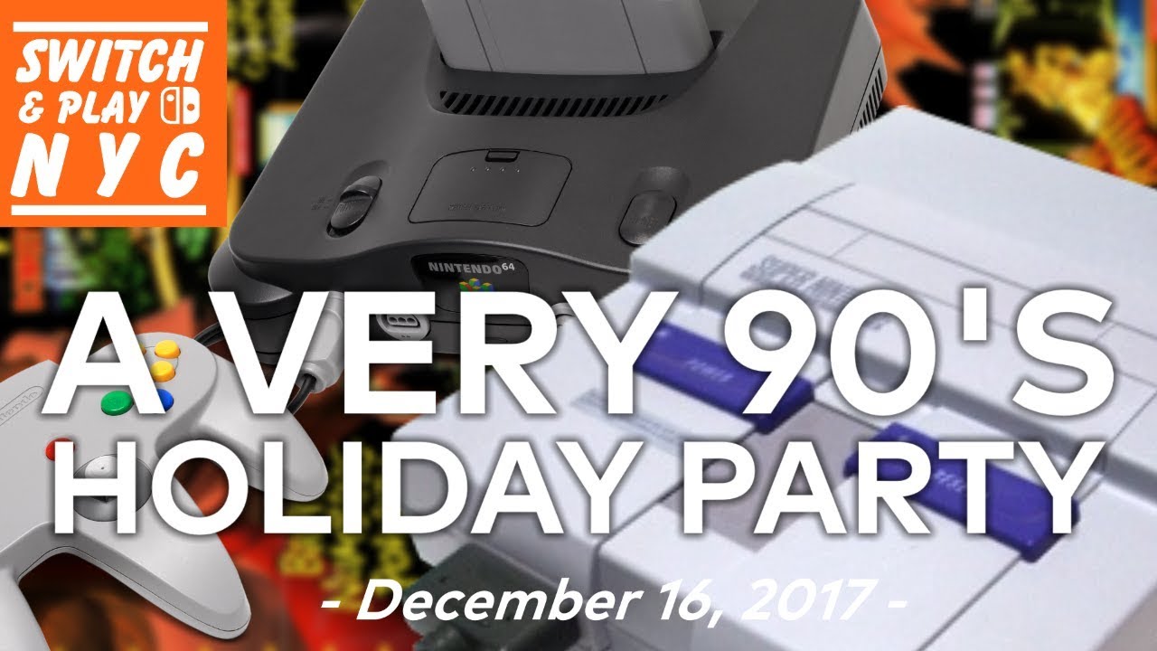 Switch & Play NYC - December Monthly Meetup Promo