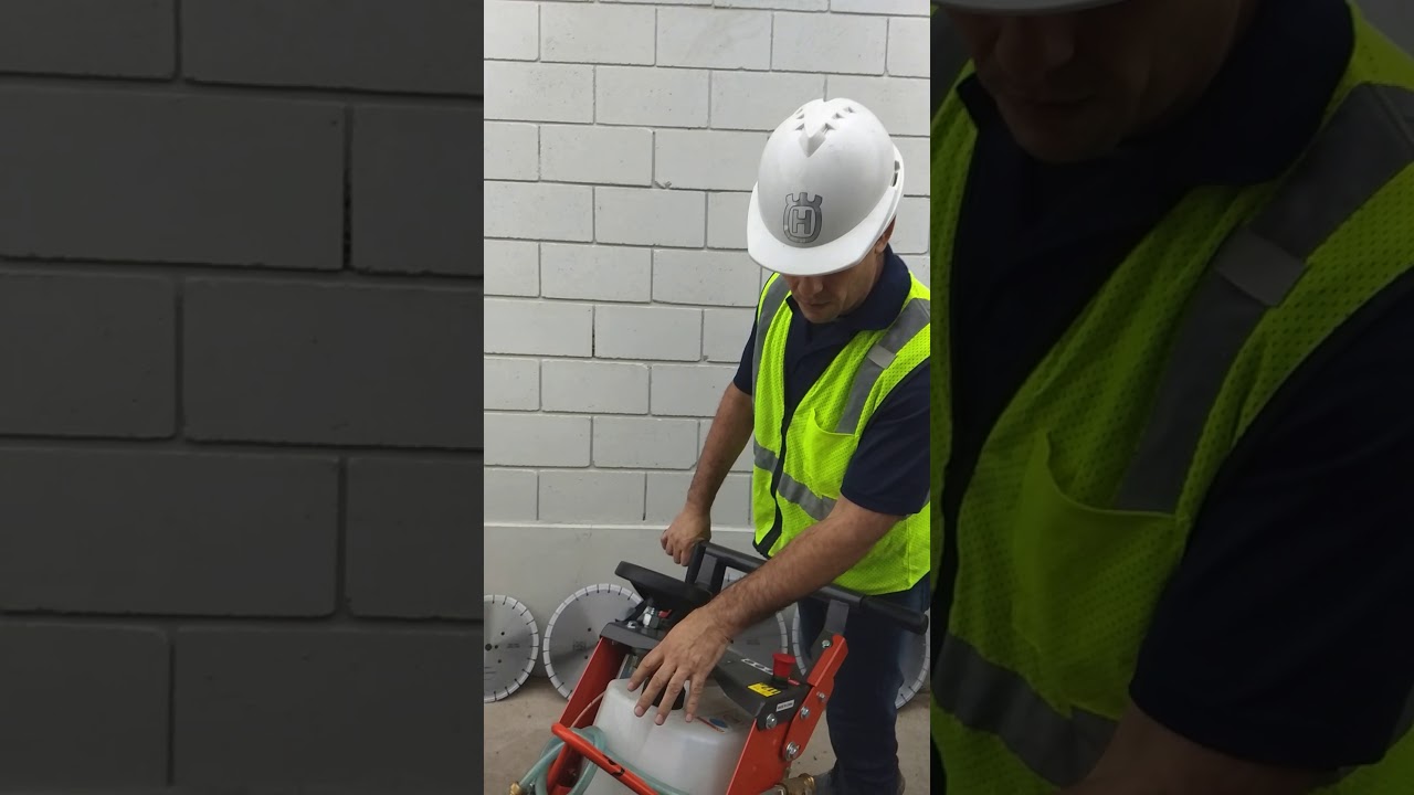 La más buscada, Cortadora de concreto Husqvarna FS 400 LV !