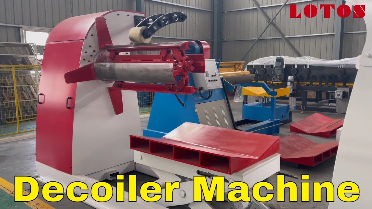 Sheet Metal Decoiler Machine | Hydraulic Decoiler Machine