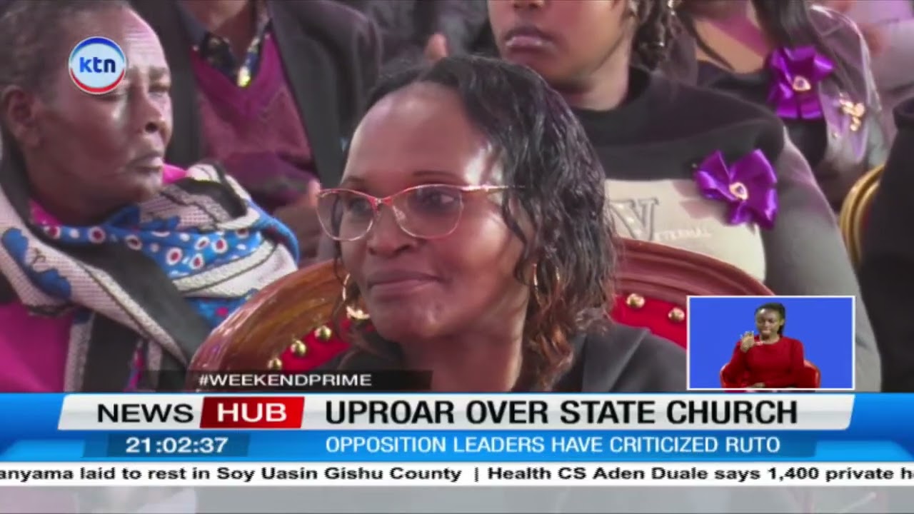 President Ruto faces criticism from opposition following church construction plans at State House