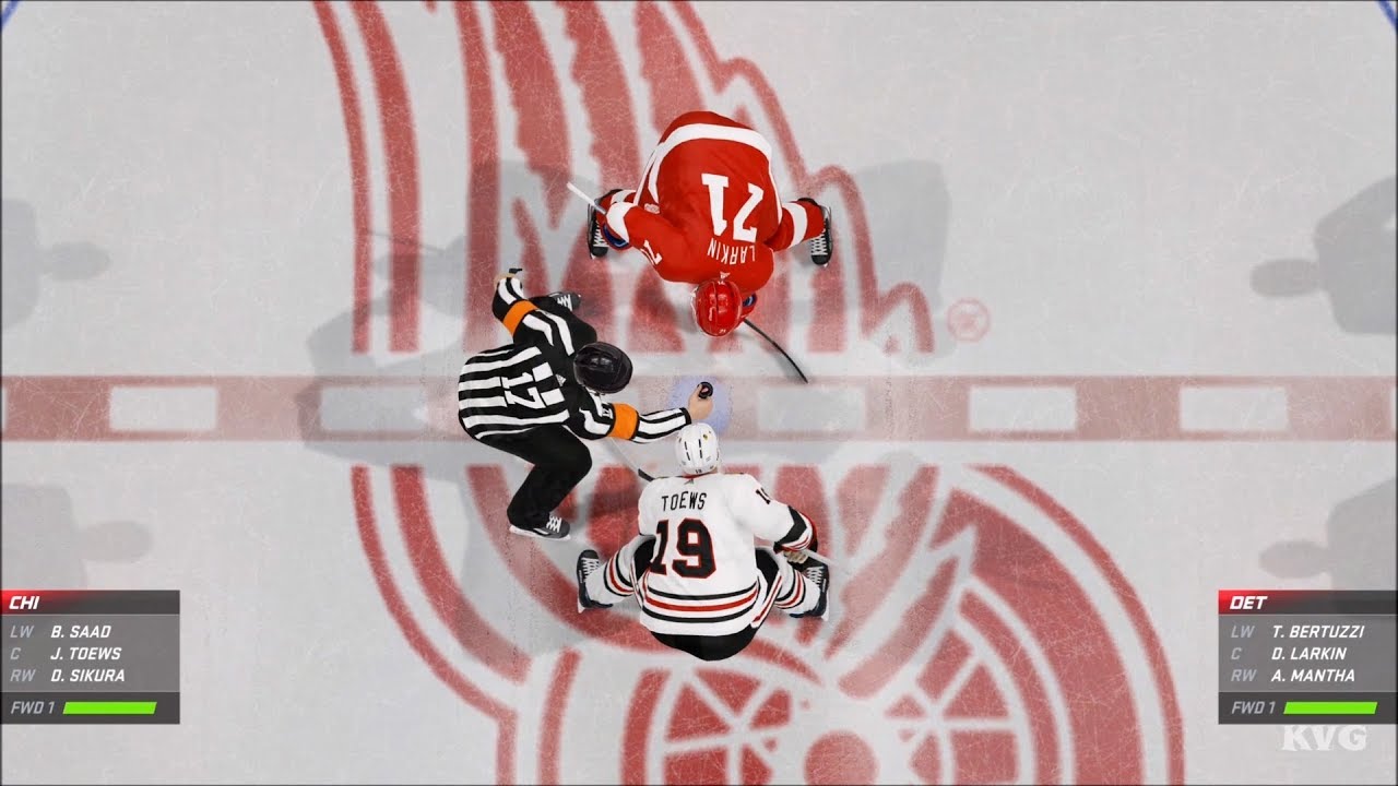 NHL 20 - Detroit Red Wings vs Chicago Blackhawks - Gameplay (Xbox One X HD) [1080p60FPS]