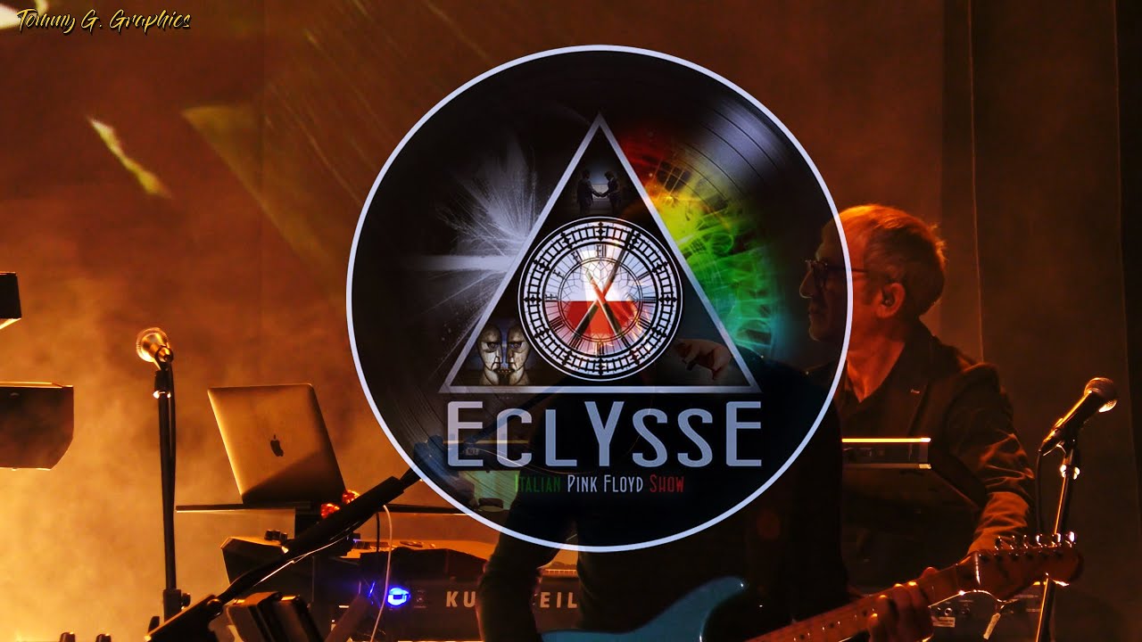 Eclysse (Italian Pink Floyd Show) Band member introductions.
