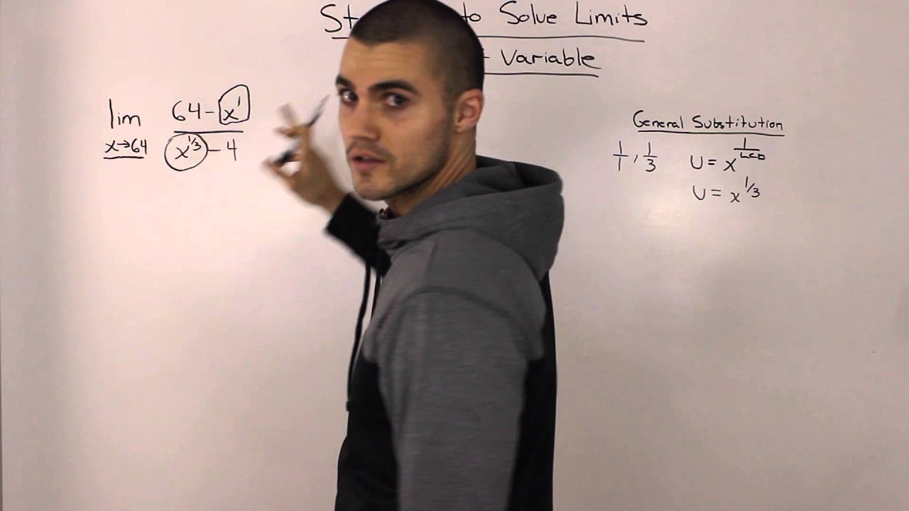 Стратегии решения задач на пределы – пример замены переменной 1