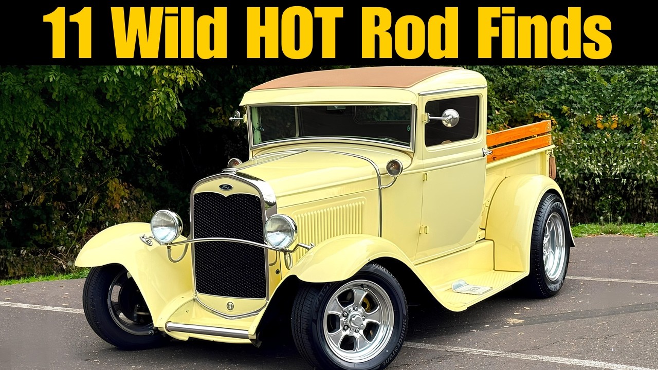 11 COOL and WILD HOT Rods for Sale! BUILT TO RULE the ROAD!!