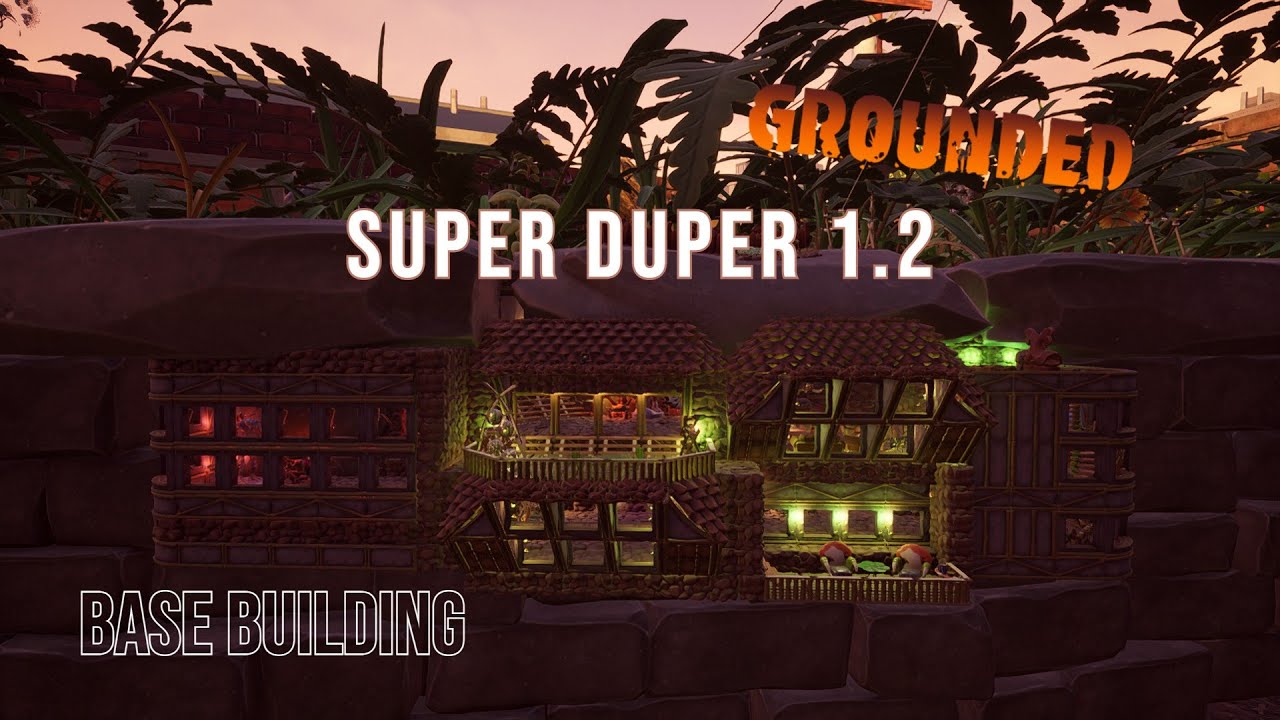 Super Duper Base - GROUNDED Base Building | Speed Build