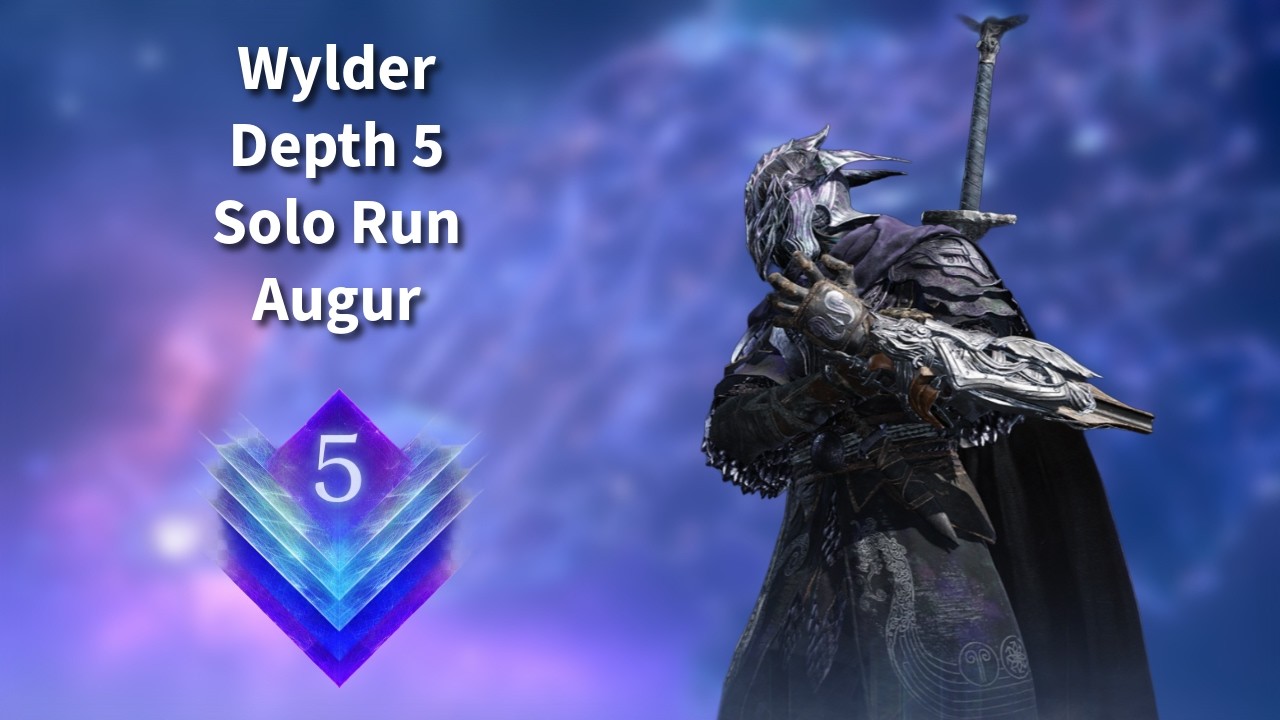 i finally got the grafted greatsword | Augur | Depth 5 Full Solo Expedition | Wylder