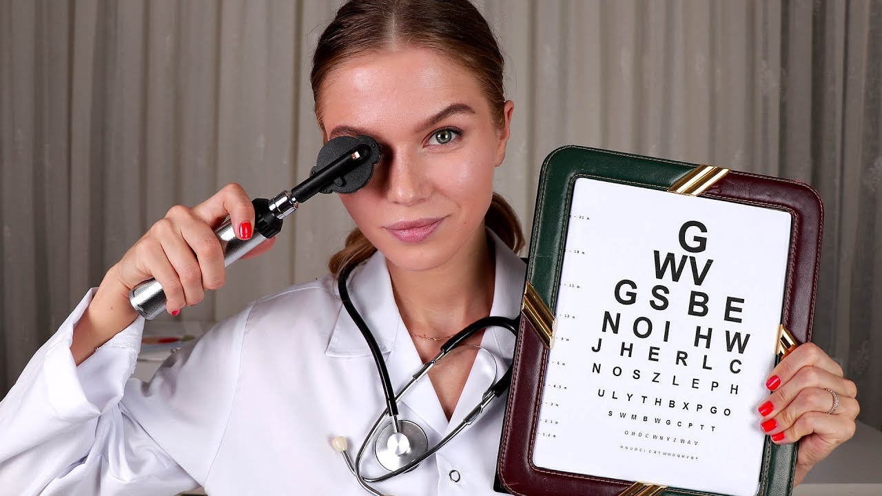 ASMR Cranial Nerve Exam.  Medical RP, Personal Attention