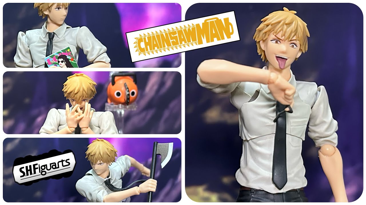 S.H.Figuarts Denji CHAINSAW MAN Pochita SHF 淀治 鏈鋸人 波奇塔 デンジ チェンソーマン ポチタ #actionfigures #chainsawman