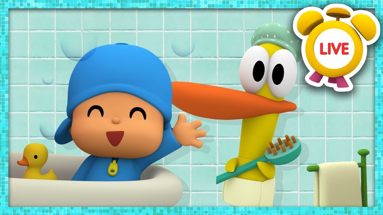 É l'ora del Bagnetto! | CANZONI, VIDEO e CARTONI ANIMATI per bambini | Pocoyo LIVE in Italiano