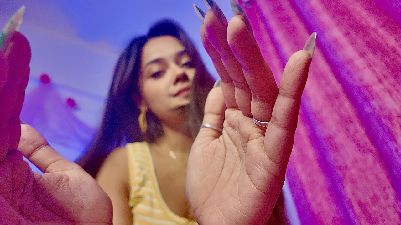 Relaxing Personal Attention ASMR: Face Tracing & Scalp Scratching ( HINDI ASMR)