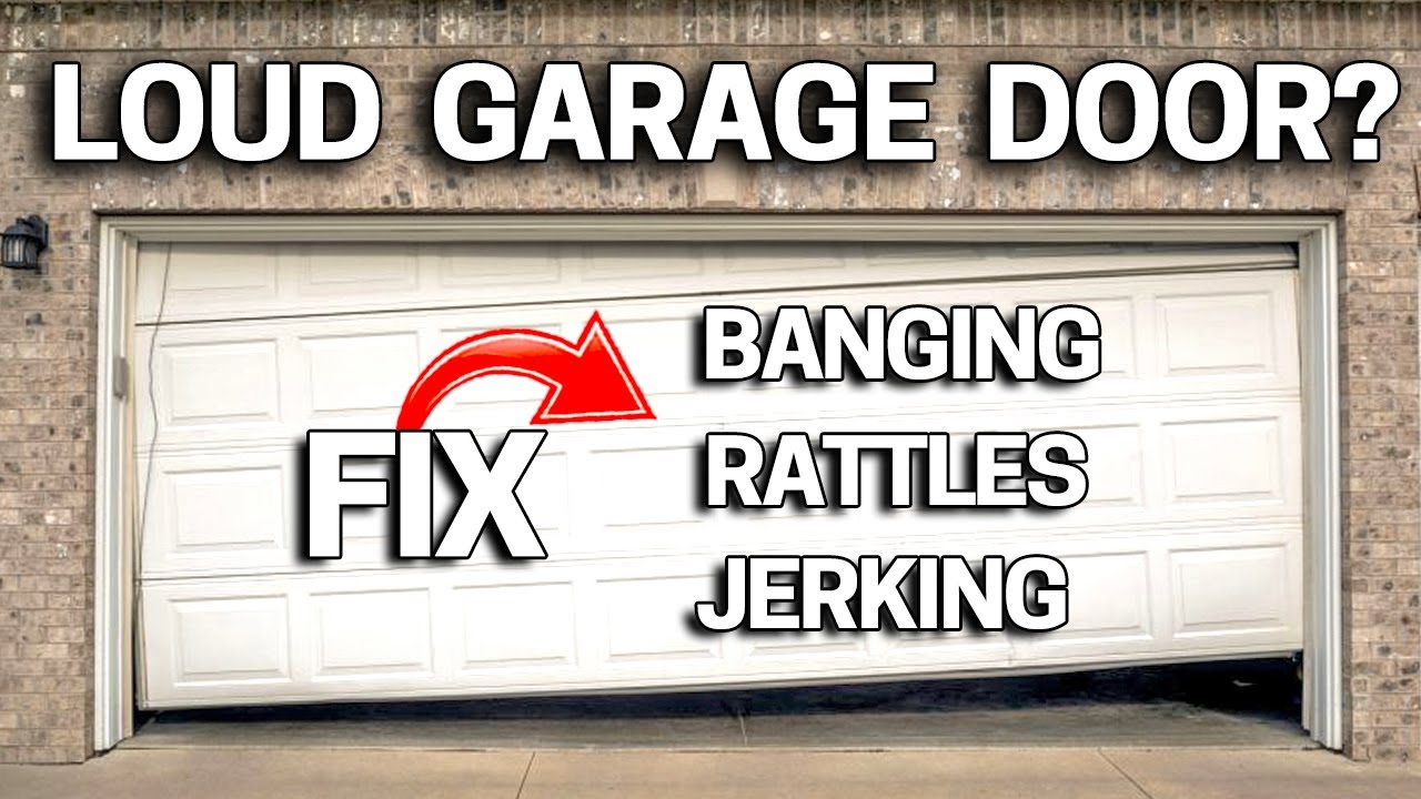 #1 Fix for LOUD GARAGE DOORS - EASY