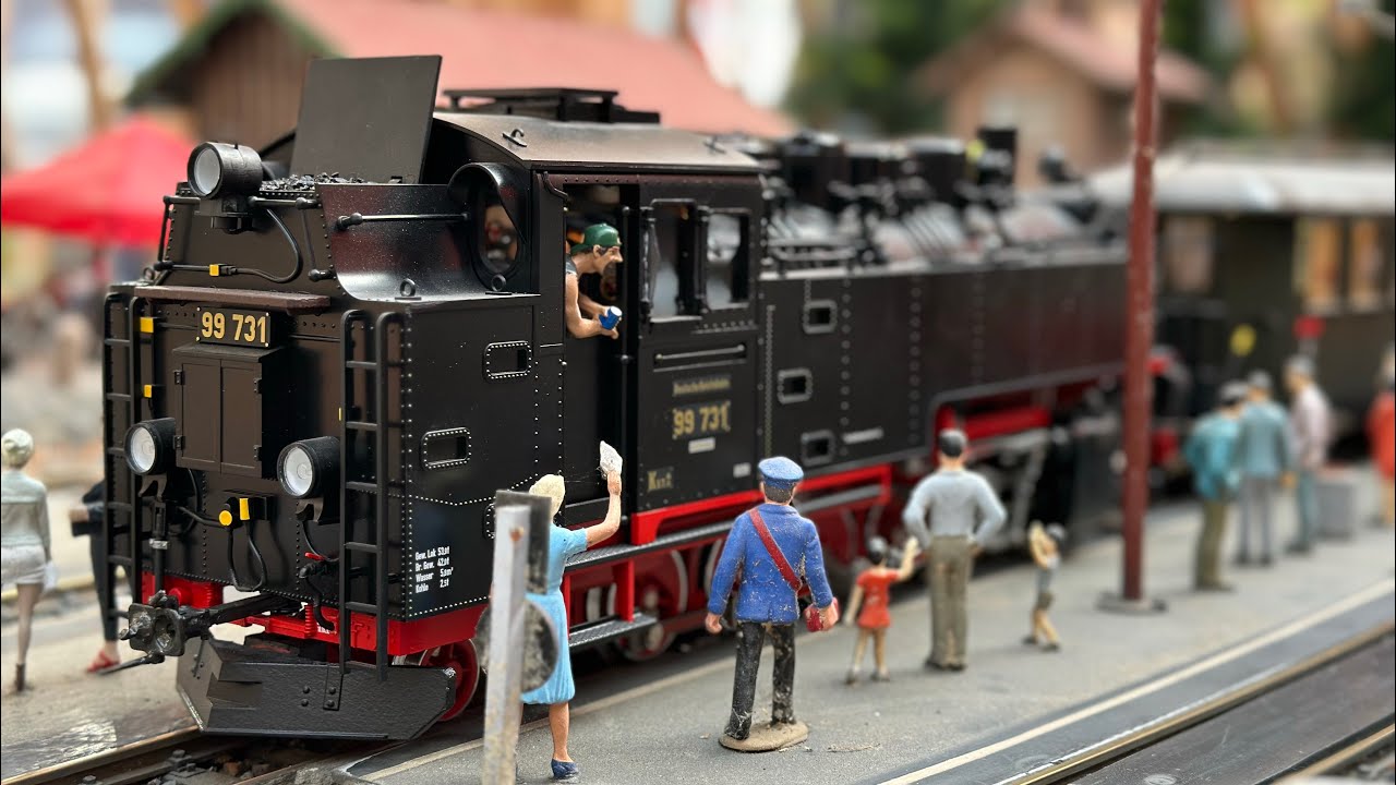 LGB Gartenbahn Fichtenexpress / „Sonntagsfahrer“ 10.03.2024 mit Fahrprogramm 43