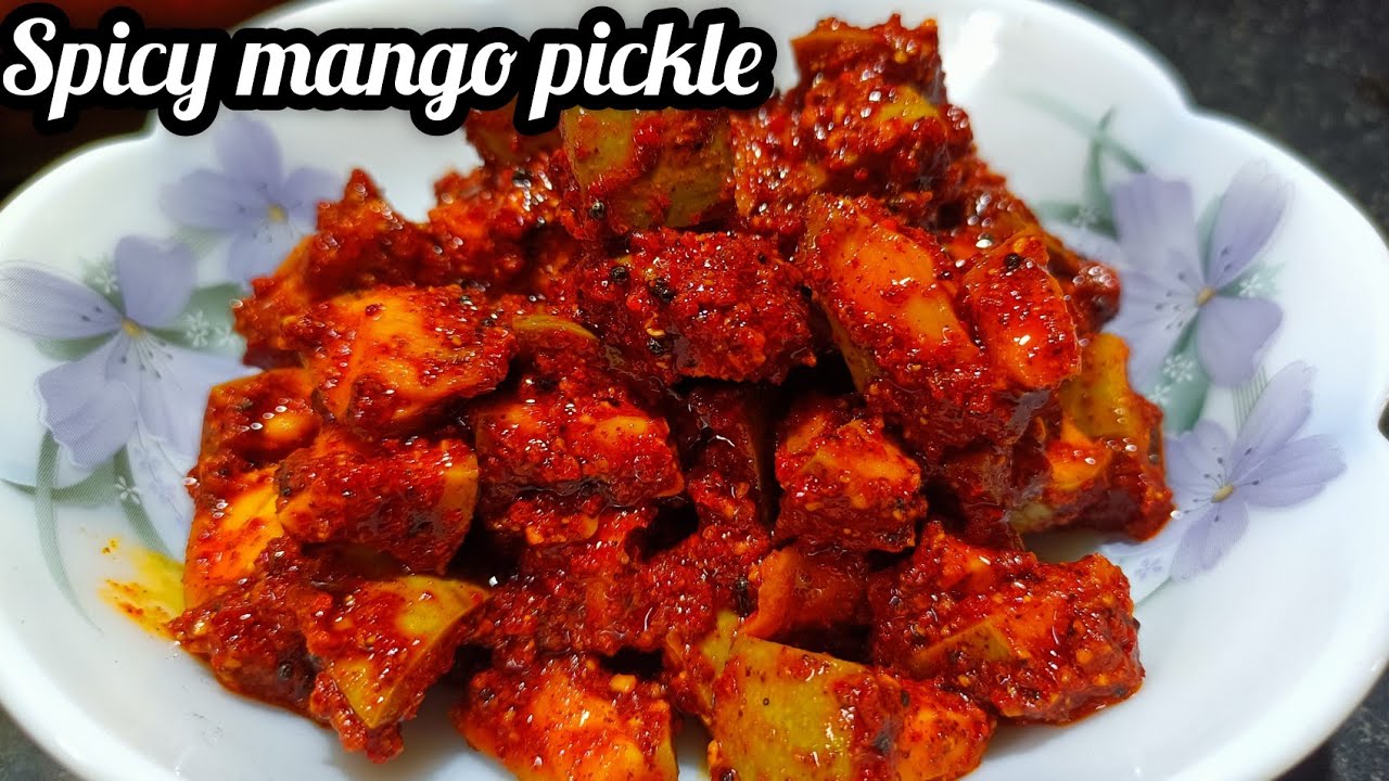 How to make spicy goan mango pickle | Goan mango pickle | Raw mango | Goan pickle | By Chef Pinto