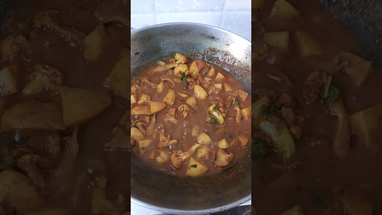 Aalu Gobhi ki Recipe, Spicy, bhaji 🤤😋😋😋😋