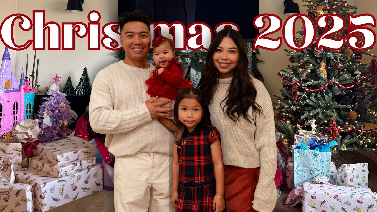 Видеоблог семьи Феррер о Рождественском сочельнике и рождественском утре 🎁🎄