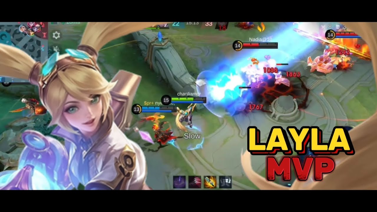 LAYLA MVP GAMEPLAY | BUILD LAYLA TERSAKIT 2024 | BEST BUILD LAYLA | BUILD TOP GLOBAL LAYLA MLBB