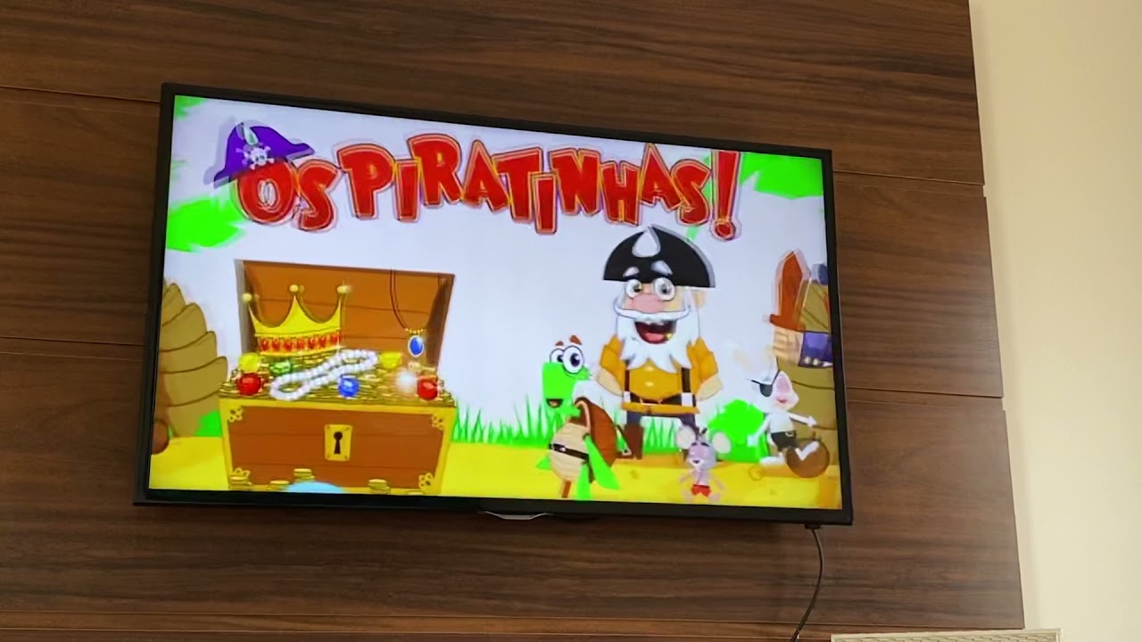 Abrindo o DVD Os piratinhas vol. 1
