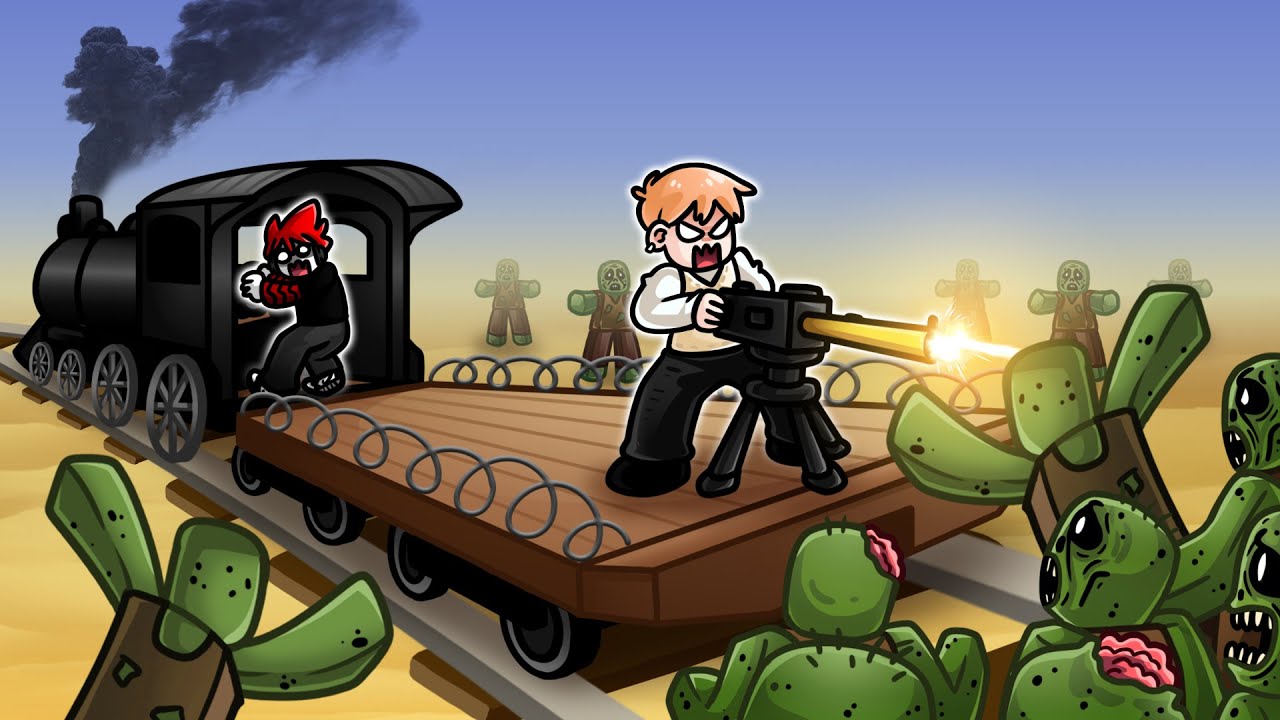 Roblox : Dead Rails #2 🛤️ ฉันและคุณซี @Zeroz Kingner  ฝ่าเมืองผีไปยัง Mexico 80 Km !!!