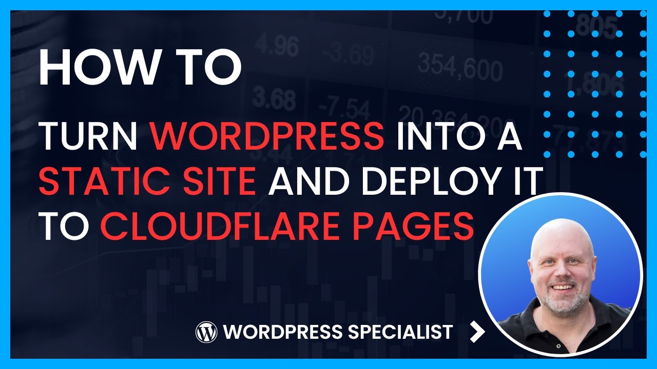 Make WordPress Static on Cloudflare Pages