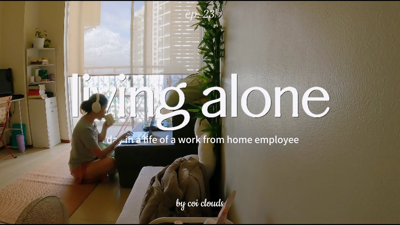 Living Alone in the Philippines 🌱 cooking meals + house chores | a day in a life of a WFH employee 🤍