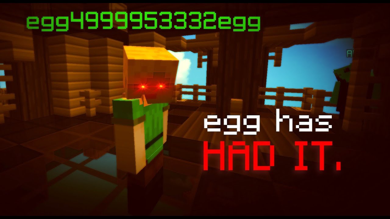 egg gets back at the world after being freed