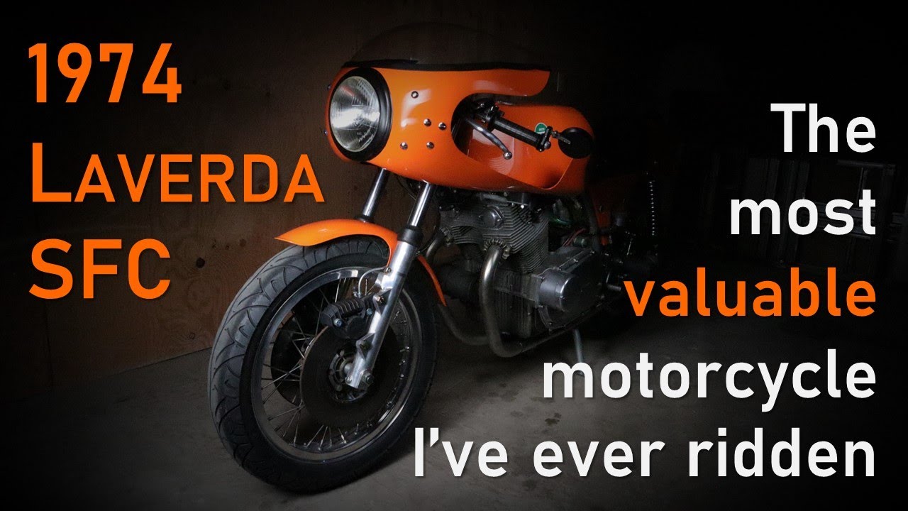 I ride a rare 1974 Laverda 750 SFC