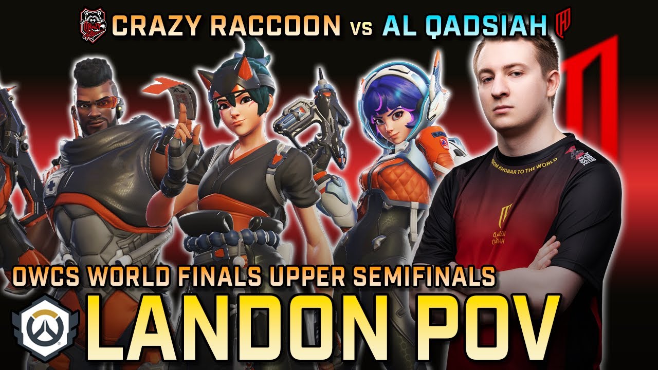 [ Landon ] Best Bap in the WORLD | Al Qadsiah vs Crazy Raccoon | OWCS World Finals Upper Semifinals