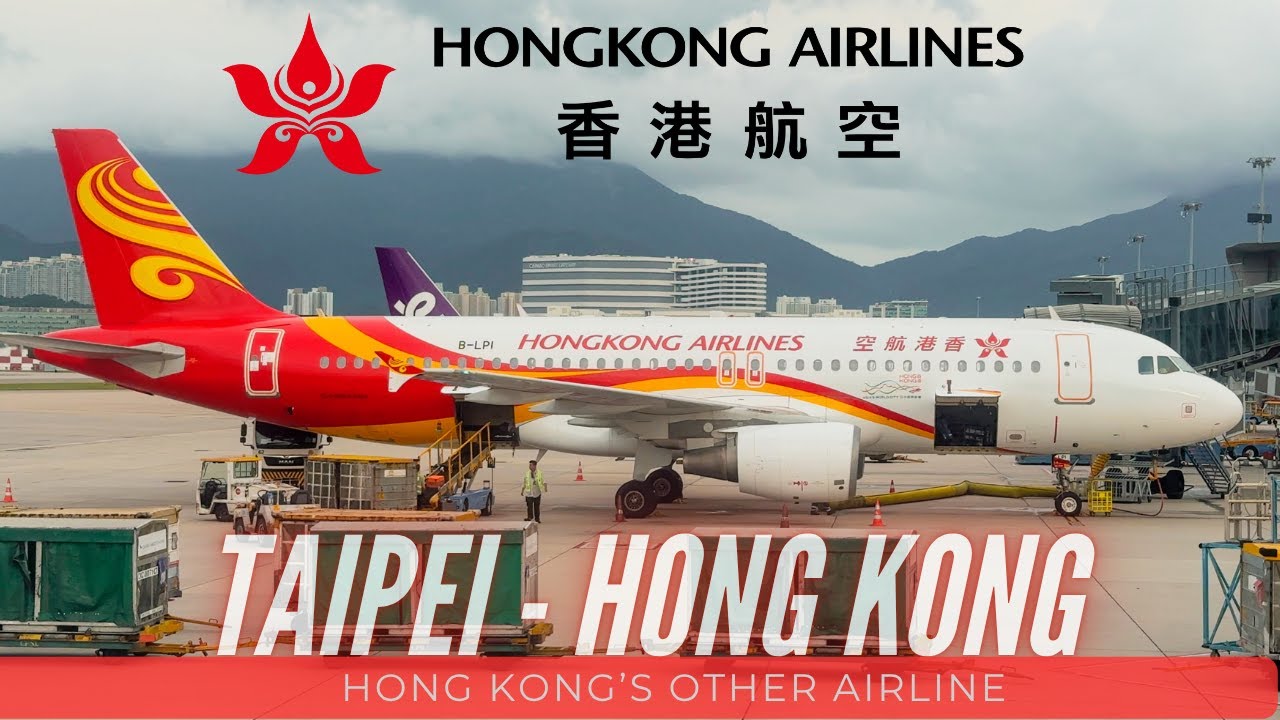 Can Hong Kong Airlines compete against Cathay Pacific?  | Taipei to Hong Kong | Trip Report