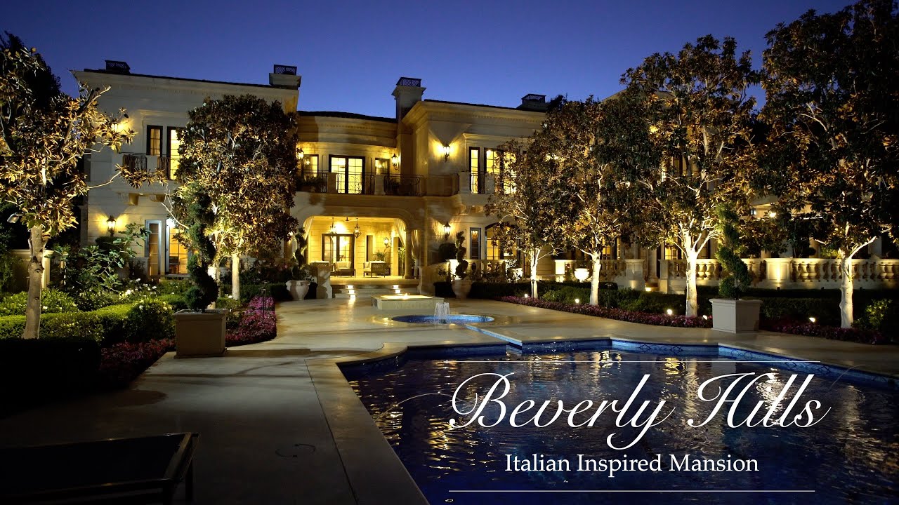 Italian Inspired Beverly Hills Mansion