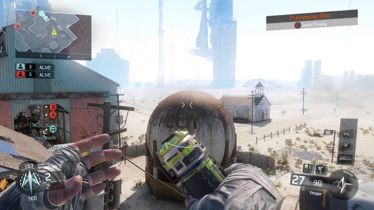 Bo3:Sick combat axe on Fringe!