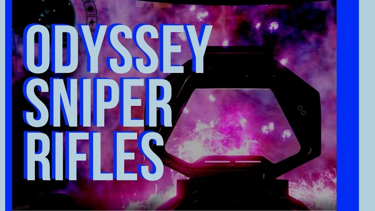 Elite Dangerous Odyssey Sniper Rifles.