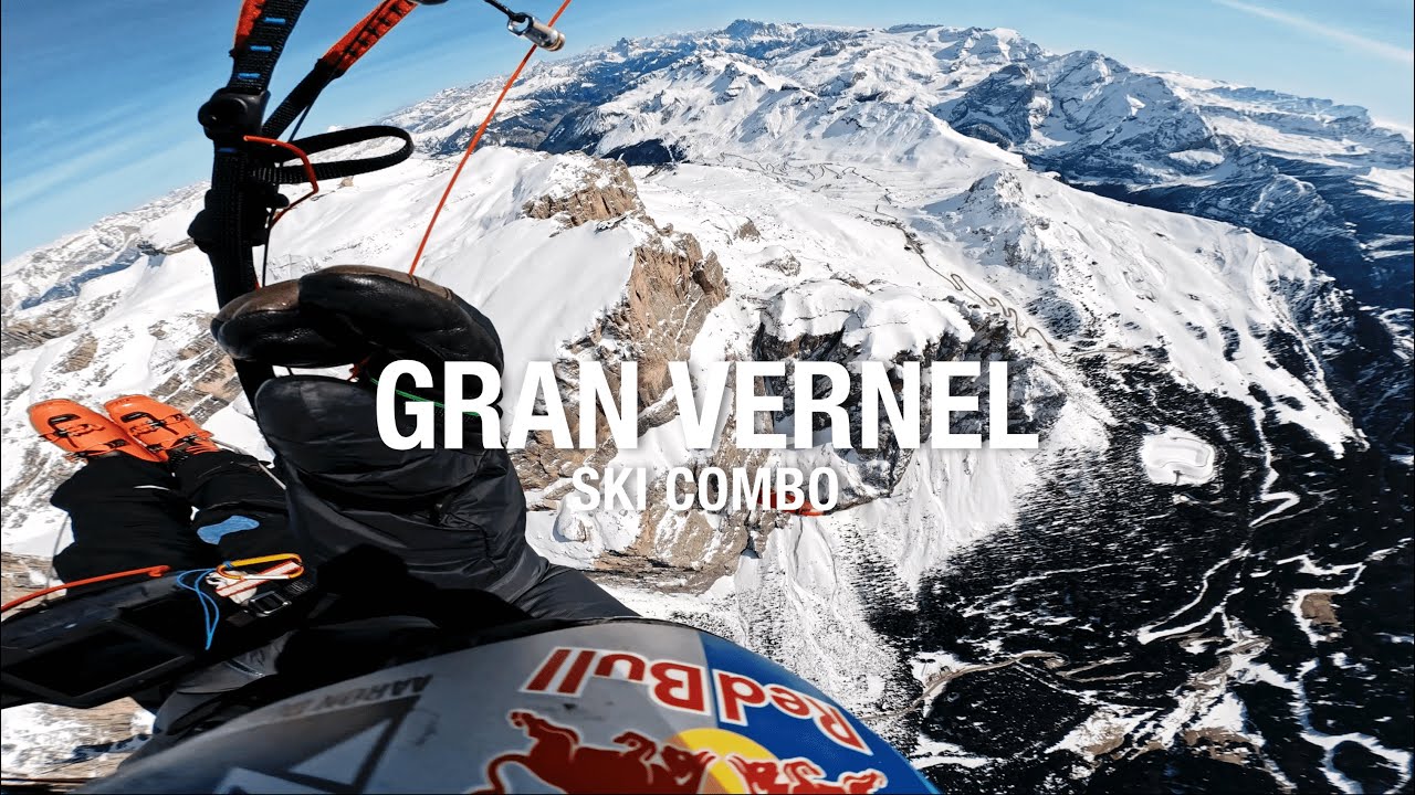 GRAN VERNEL STEEP SKI DESCENT