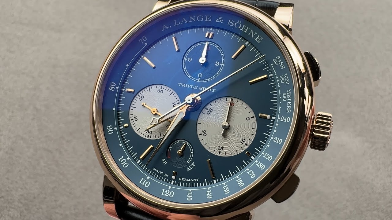 A. Lange & Sohne Saxonia Triple Split Limited Edition (424.037) A. Lange & Sohne Watch Review