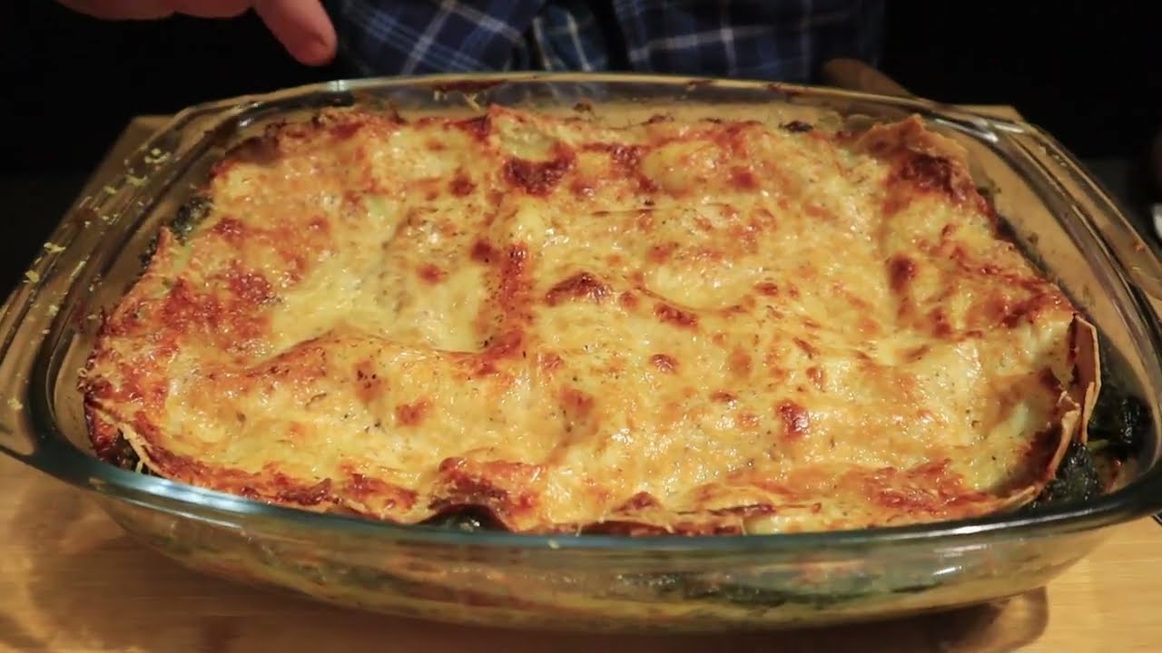 LASAGNE ZE SZPINAKIEM! ZOBACZ JAKIE TO PROSTE! LAZANIA ZE SZPINAKIEM