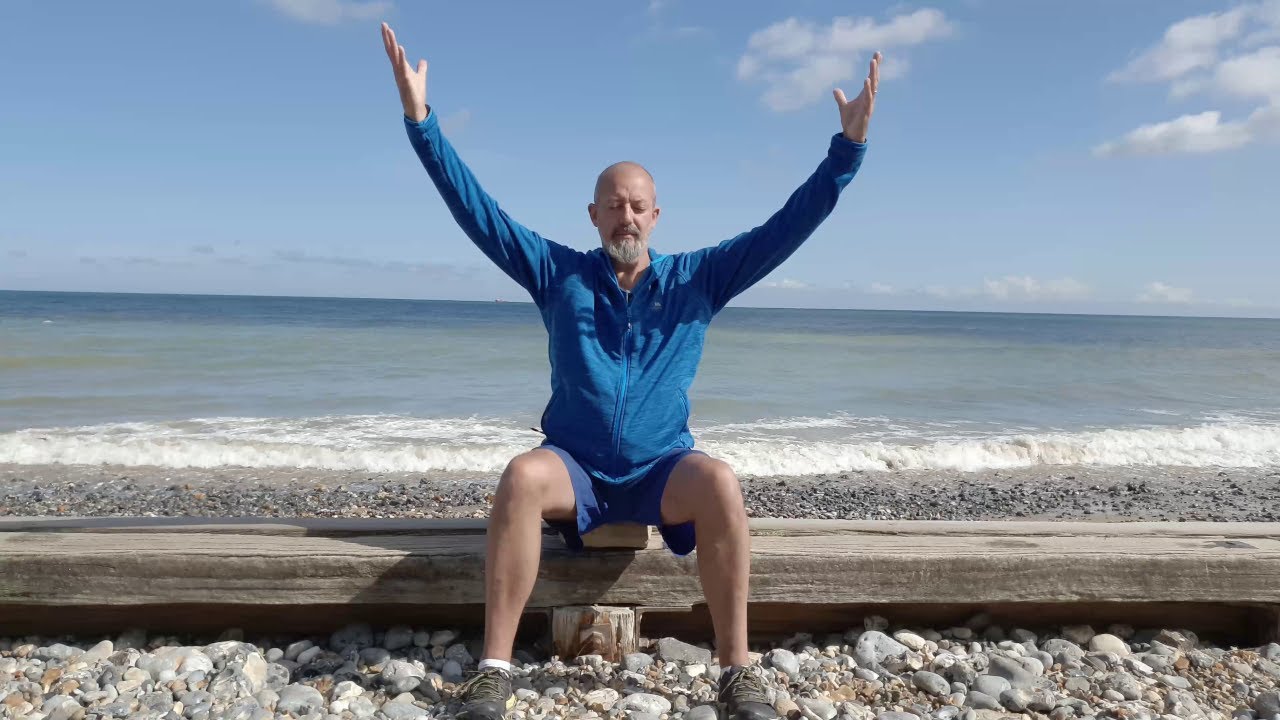 Seated Exercises for Stress Reduction with Voice Over