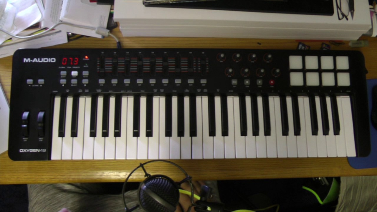 M Audio Oxygen 49 & Ableton Live Demo